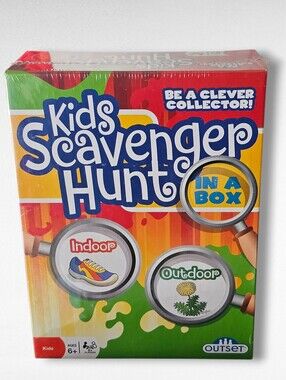 Kids Scavenger Hunt in a Box Indoor and outdoor